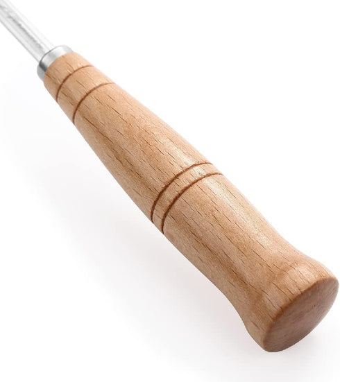 SAINT GERMAIN Premium Hand Crafted Bread Lame for Dough Scoring Knife, Tool Sourdough Slashing with 10 Blades Included Replacement Authentic Leath...