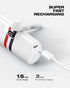 Mini Portable Charger for iPhone | 5000mAh 20W PD Fast Charging Battery Pack with Stand | Cute LED Display Small Power Bank for iPhone 14, 13, 12,...