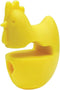 Fox Run Silicone Pot Clip Spoon Rest, Chicken, 2.5", Yellow...