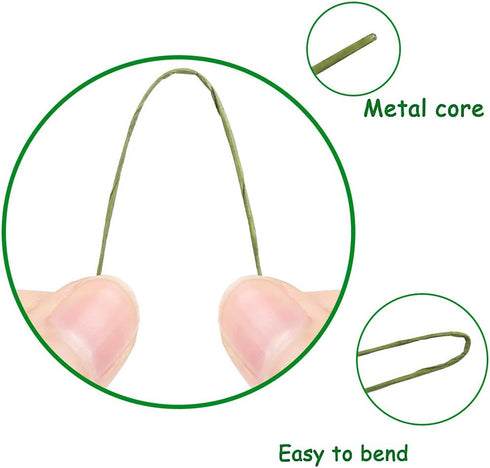 CCINEE 26 Gauge Dark Green Floral Wire Stem for Flower Arrangement Craft Supply,16 Inch,200PCS...