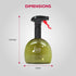 Evo Oil Sprayer Minis, Non-Aerosol for Olive, Cooking Oils, and Vinegars, 8-Ounce Capacity, 1 Each Yellow and Green...