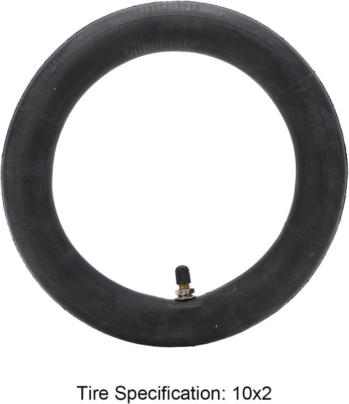 10 Inch Replacement Inner Tubes Inner Tubes 10x2 Straight Valve Tyre Inner Tube for M365 1S/LITE//PRO2 Electric Scooter Riding...