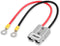 Electric Forklift Charging Plug Line High Current Connector Line Single Head Line 50A Battery Charging Line with O Ring...