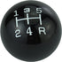 Arenbel 5 Speed Resin Shift Knob Ball Gear Lever Car Racing Shift Stick Handle Replacement Fit Most Auto MT Vehicles, Black...