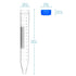 stonylab Micro Centrifuge Tubes, 15ml Polypropylene Graduated Clear Plastic Centrifuge Vials with Flat-Top Snap Cap, Pack of 50 (15 ml, 50 Packs)...