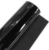 Glossy Mirrored Faux Leather Roll 11.8"x53"(30xmx135cm) Solid Color Shiny Vinyl for DIY Bows Earrings Crafts (Black)...