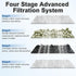 driamor 6 Pack Filter Cartridges for Top Fin EF-S Element and BF5 BETTAFLO Filter, Thickened Fish Tank Replacement Filters Cartridge with Zeolite...