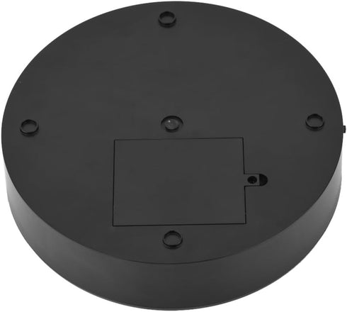 Rotating Display Stand, Speed Adjustable Electric 360° Turntable Display Holder Mirror Motorized Revolving Base Battery Powered for Displaying Jew...