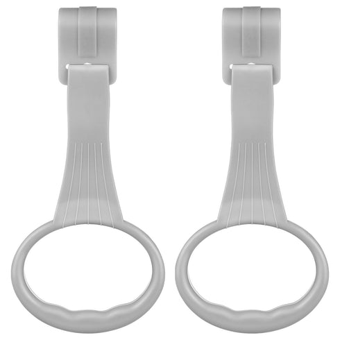 ibasenice Baby Pull up Rings, Baby Standing Walker Crib Tool Ring Pair of Universal Ring Baby playpen Crib Hook Baby Toy Bed Ring Help Baby Stand ...