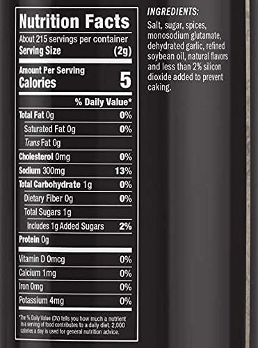 Kosmos Q The Best Garlic Jalapeno Rub - Garlic Jalapeno Pepper Seasoning & BBQ Dry Rub - Use on Chicken, Shrimp, Wings, Salmon & Veggies (15.1 oz)...