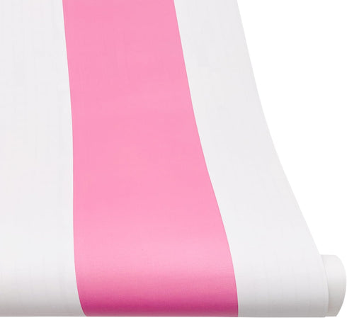 LovingWay 14.7 feet Wallpaper Roll Two-Tone Drawer Liner 17.7x177 Inch Self-Adhesive Corner Shelving Paper Multi Use Furniture PVC Protector Pink ...
