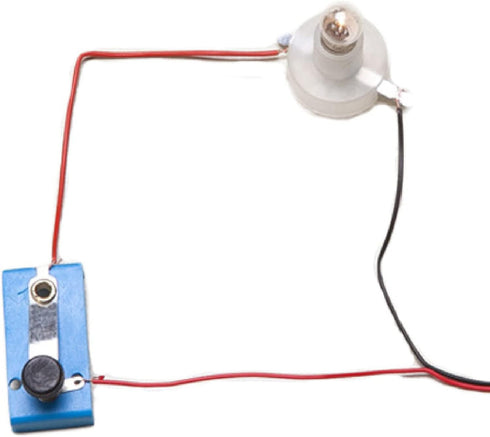 Electrical Circuit Experiment Kit, Small Bulb Lights Up Kit Basic Physic Science Playset Educational STEM Kit A OneSize Science Kits and Toys Flas...