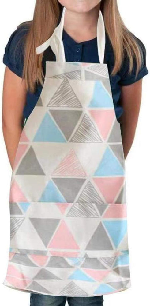 2 Pack Cotton Adjustable Parent and Child Apron with Pockets Mommy and Me Matching Set, Baking,Painting...