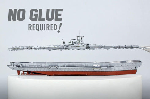 Metal Earth Premium Series USS Midway Aircraft Carrier 3D Metal Model Kit Fascinations...