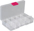 Clear Plastic Storage Box 10 Compartment with Sealing Lid Container for Case for Small Jewelry for Pill multi compartment storage box small...
