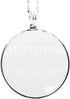 5X Magnifying Glass Pendant 1.6" Glass Lens Dia. and 35" Alloy Necklace (Silver)...