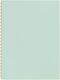 Maruman Septcouleur Lab Notebook, 8.35 x 6.22 Inches (A5), 3mm square grid, 100 sheets, Comfort Mint (N768-53)...