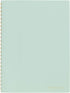 Maruman Septcouleur Lab Notebook, 8.35 x 6.22 Inches (A5), 3mm square grid, 100 sheets, Comfort Mint (N768-53)...
