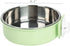 Pet Hanging Bowl 2-in-1 Removable Stainless Steel Food Hanging Bowl for Puppy/Cat, Andiker Pet Bowl Hanging Cage Large Water Food Feeder for Dogs ...