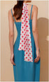 Women's Scarf Polka Dot Red and White Scarf Retro Chiffon Sheer Dot Scarf Stylish Fashion Neckerchief (red dots)...