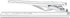 HONEY BEAR Mens Tie Clip Bar for Normal Size Tie Wedding Gift 5.5cm Silver Black...