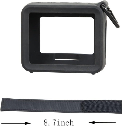 Hermitshell Silicone Carrying Case Replacement for JBL GO2 - Waterproof Ultra Portable Bluetooth Speaker (Black 2)......