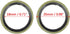 X AUTOHAUX 10pcs Engine Oil Crush Washers Drain Plug Gaskets 18mm ID. 25mm OD. for Car...