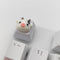 Personalized Cute White Keycap Custom 3D Keycap ESC Key OEM R4 Profile Keycap for Mechanical Keyboard MX Switch Lovely Cartoon Keycap (Cartoon Cow...