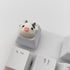 Personalized Cute White Keycap Custom 3D Keycap ESC Key OEM R4 Profile Keycap for Mechanical Keyboard MX Switch Lovely Cartoon Keycap (Cartoon Cow...