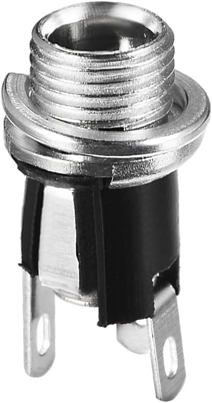 uxcell 5.5mmx2.1mm DC Power Jack Socket Female Mount Connector DC-025M 10pcs...