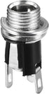 uxcell 5.5mmx2.1mm DC Power Jack Socket Female Mount Connector DC-025M 10pcs...