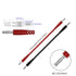 13pcs 4mm Banana PlugTest Leads Kit Digital Electrical Test Probes Set Fully insulated Alligator Clips Test Tweezer Wire-Piercing Back Probe Pin 0...