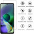 Compatible with Motorola Moto G54 Screen Protector Tempered Glass Film,9H Scratch Resistant,Case Friendly,Full Coverage,HD Clear,Bubble-Free (2 Pa...