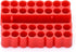 QWORK Screw Bit Holder Storage Box, 4 Pack 33 Hole Hex Bit Holder Rack...