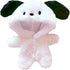 niannyyhouse 20cm Plush Doll Clothes Puppy Onesies Loose White Bodysuit 8in Soft Stuffed Plush Toy Dress Up Accessories...