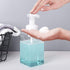 UUJOLY Foaming Soap Dispenser, 450ml (15oz) Refillable Pump Bottle Plastic for Liquid Soap, Shampoo, Body Wash (2 Pcs) (Clear)...