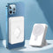 Portable Charger, 10000 mAh Magnetic Wireless Power Bank Battery Pack 15W Fast Charging with Foldable Stand for iPhone15/iPhone15pro/iPhone 15 pro...