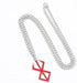 Necklace Brand Of The Sacrifice Logo Blood Red Pendant Necklaces...