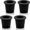 4Pcs Patio Table Umbrella Hole Ring Plug, Silicone Pool Umbrella Sleeve Stabilizer Cone Wedge, Umbrella Table Ring Hole Insert for 2-2.5 Inch Tabl...