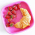 Re-Play Made in USA Toddler Dinnerware Set - 10 oz. Open Cup, 7" Flat Plate, 12 Oz. Bowl, Rounded Tip Fork and Deep Scoop Spoon - Dishwasher/Micro...
