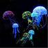 Purple Artificial Simulation Glowing Jellyfish Suitable for Fish Tank, Aquarium Decoration Popular Ornaments, Aquarium Décor Thematic Ornaments...