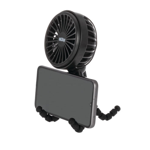 Nuby 3-Speed Stroller Fan with Adjustable Legs - Stroller Accessories - Baby Essentials for Travel - Black...