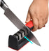 Sharpen with Precision: Stainless Steel 3-in-1 Kitchen Knife Sharpener - Easy-Use. Kit with 3 Stage Sharpening Slots. Ergonomic and fast....