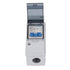 Disconnect Switch, IP65 Waterproof DC Disconnect Switch 40A Protective Transparent Cover Miniature Circuit Breaker with Distribution Box 1000V for...