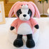 French Bulldog Stuffed Animal in Pink Bunny Costume, Adorable Plushies Bull Dog Wearing Pink Rabbit Outfit, Plush Toys as Great for Kids. Stuffed ...