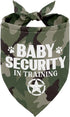 Dog Bandana, Baby Security Dog Bandana, Camouflage Dog Scarf Printing, Dog Scarf Accessories, Dog Bandana Pet Scarf, Pet Baby Announcement Scarf G...