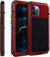 Marrkey for iPhone 12 Mini Case,Full Body Protective Cover Heavy Duty Shockproof Tough Armour Aluminum Alloy Metal Case with Silicone Built-in Scr...