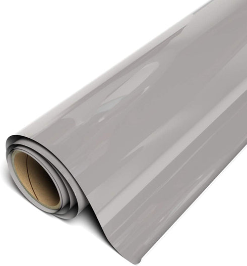 Siser EasyWeed Heat Transfer Vinyl 11.8" x 3ft Roll (Gray) - Compatible with Siser, Cricut, Silhouette and Other Craft/Professional Cutters - CPSI...