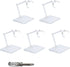 POMER Action Figure Stand, 5 Pcs Transparent Assembly Action Figure Display Holder Base Model Support Stand Compatible with 6" HG/RG/SD Gundam 1/1...