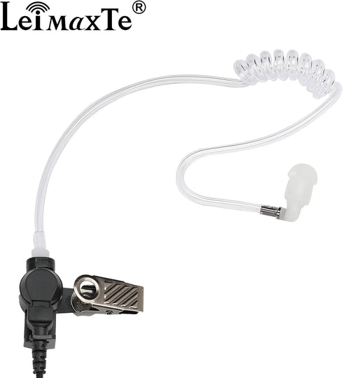 RDM2070D Earpiece for Motorola,Compatible CLS1110 CLS1410 CP185 CP200D RDU4100 2 Way Radio Headset with Mic PTT 2 Pin FBI Security Acoustic Tube S...